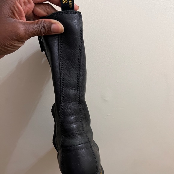 Dr. Martens Black Combat Boots - Picture 10 of 12